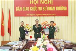 Tư lệnh Quân khu chủ trì bàn giao chức vụ Sư đoàn trưởng Sư đoàn 346